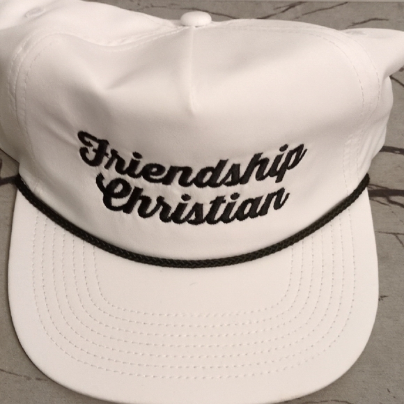 Port Authority Other - Port Authority White Cap with Black Label
